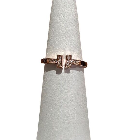 Brand New!! Brand New!! Double bar ring and cuff bracelet bundle - Picture 2 of 5
